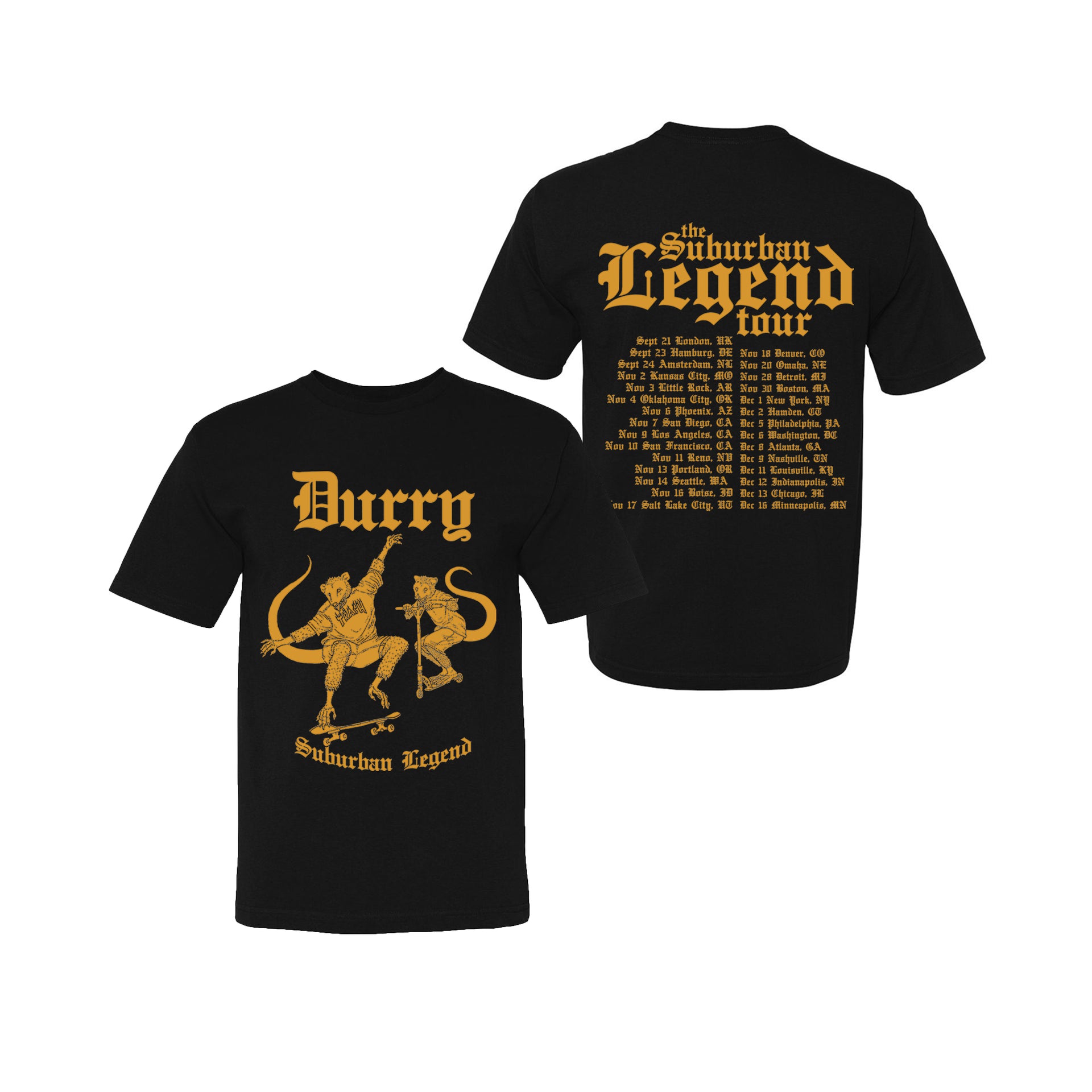 2023 Suburban Legend Tour Tee (Black)